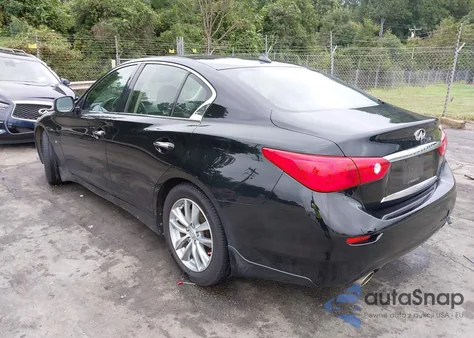 2014 Infiniti Q50 Premium из США, поврежденный, VIN JN1BV7AP5EM672122